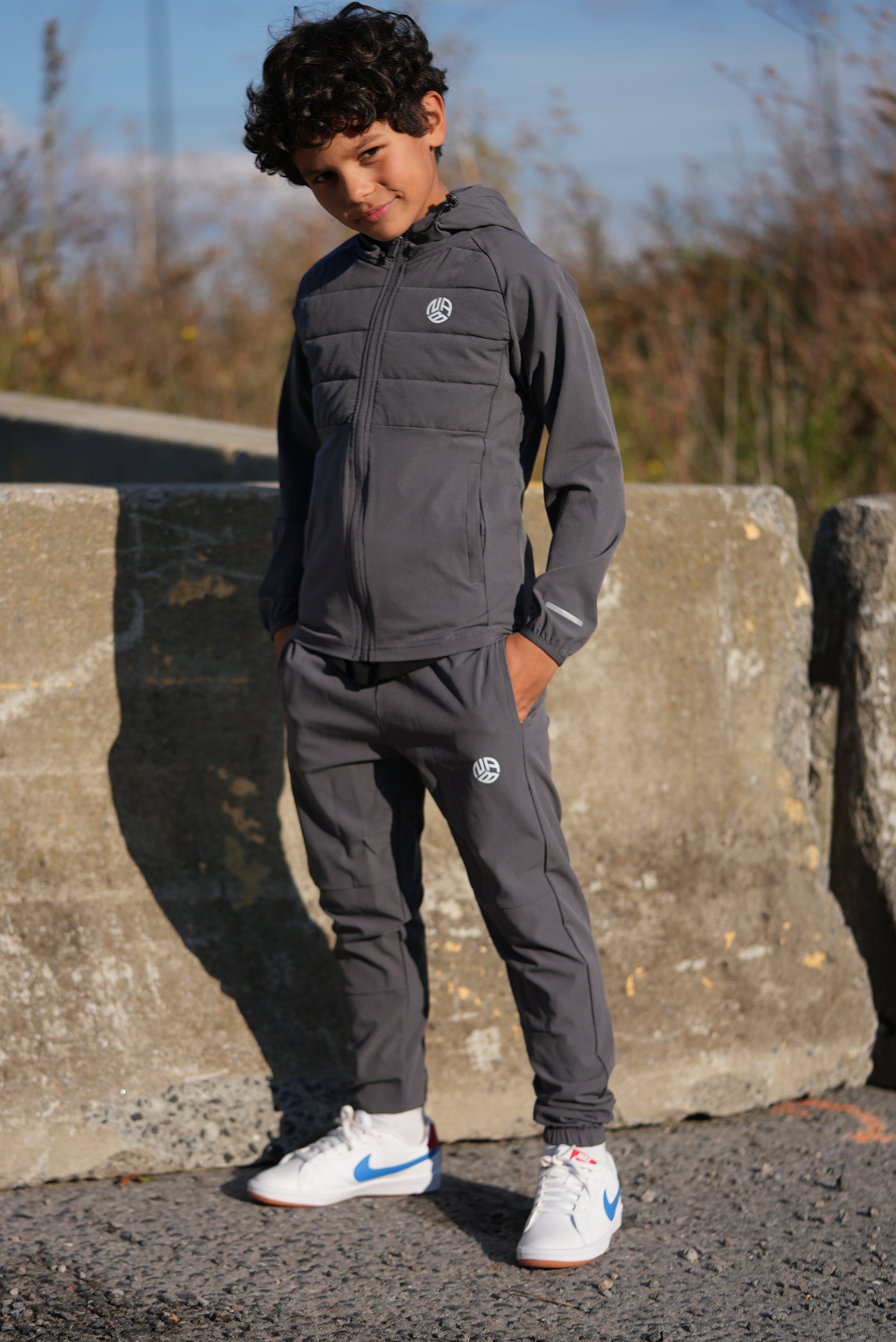 Pump Enfant Gris Foncé