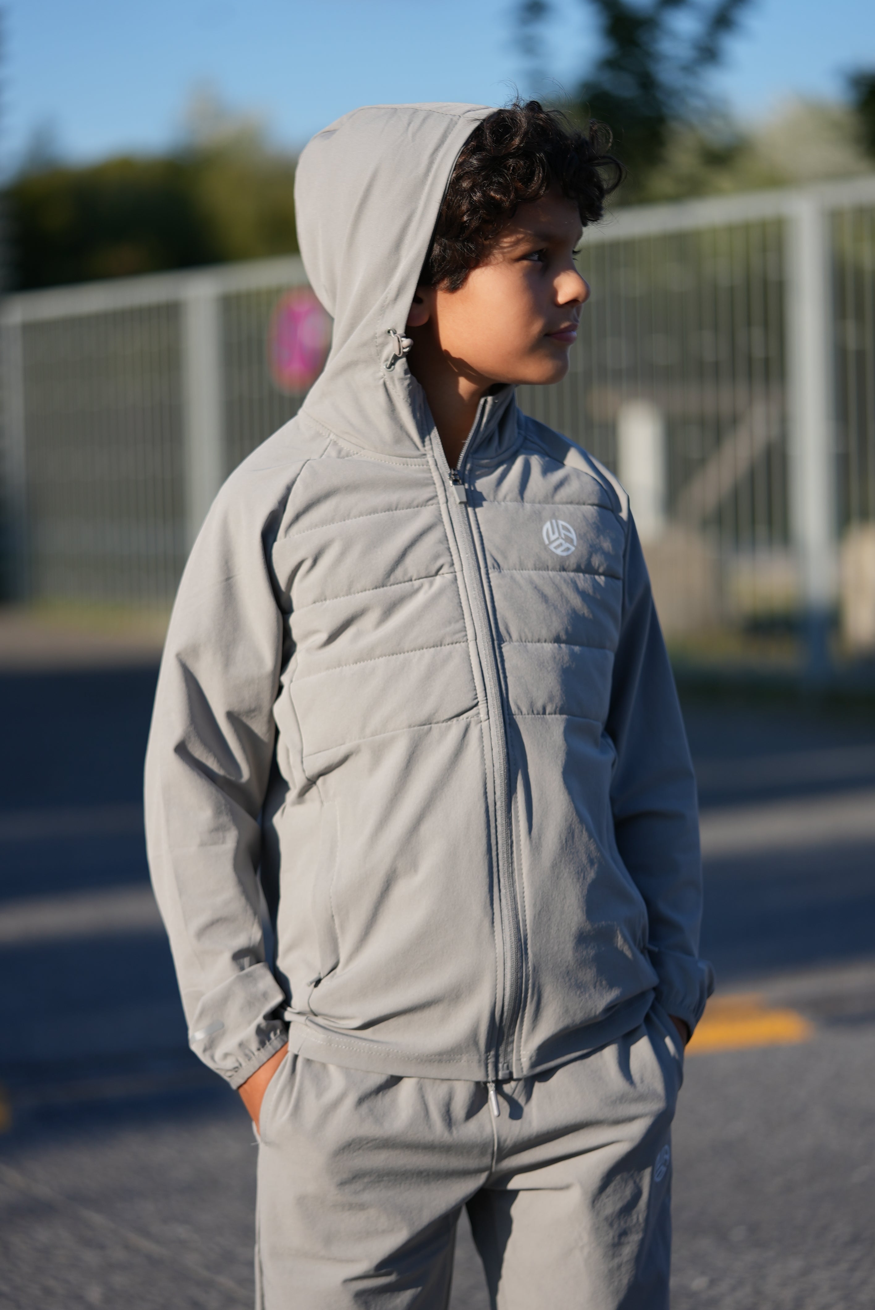 Pump Enfant Gris