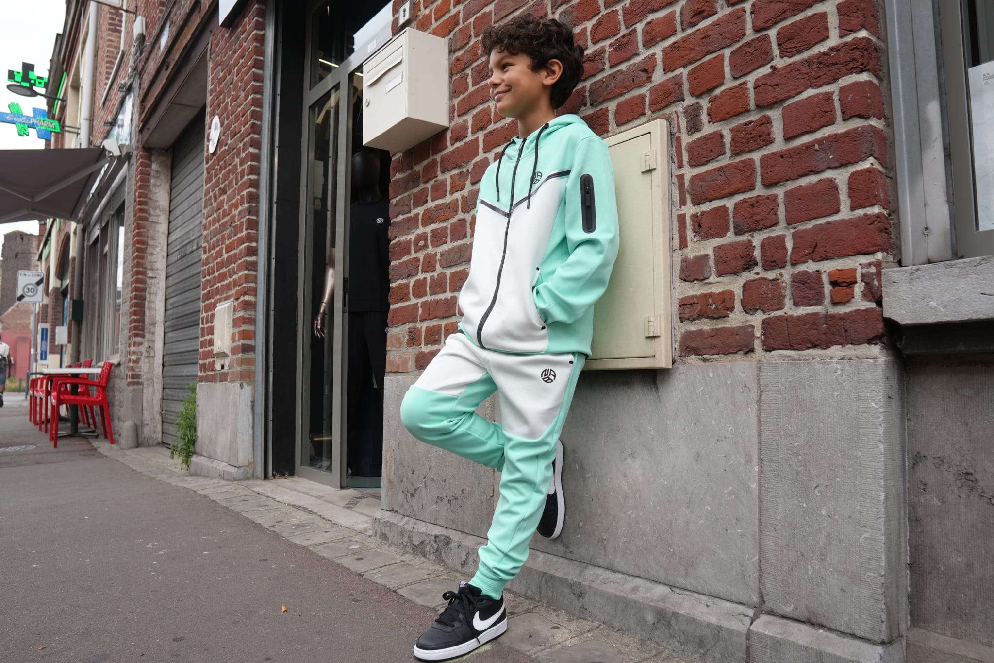 Tech Blanc et Menthe