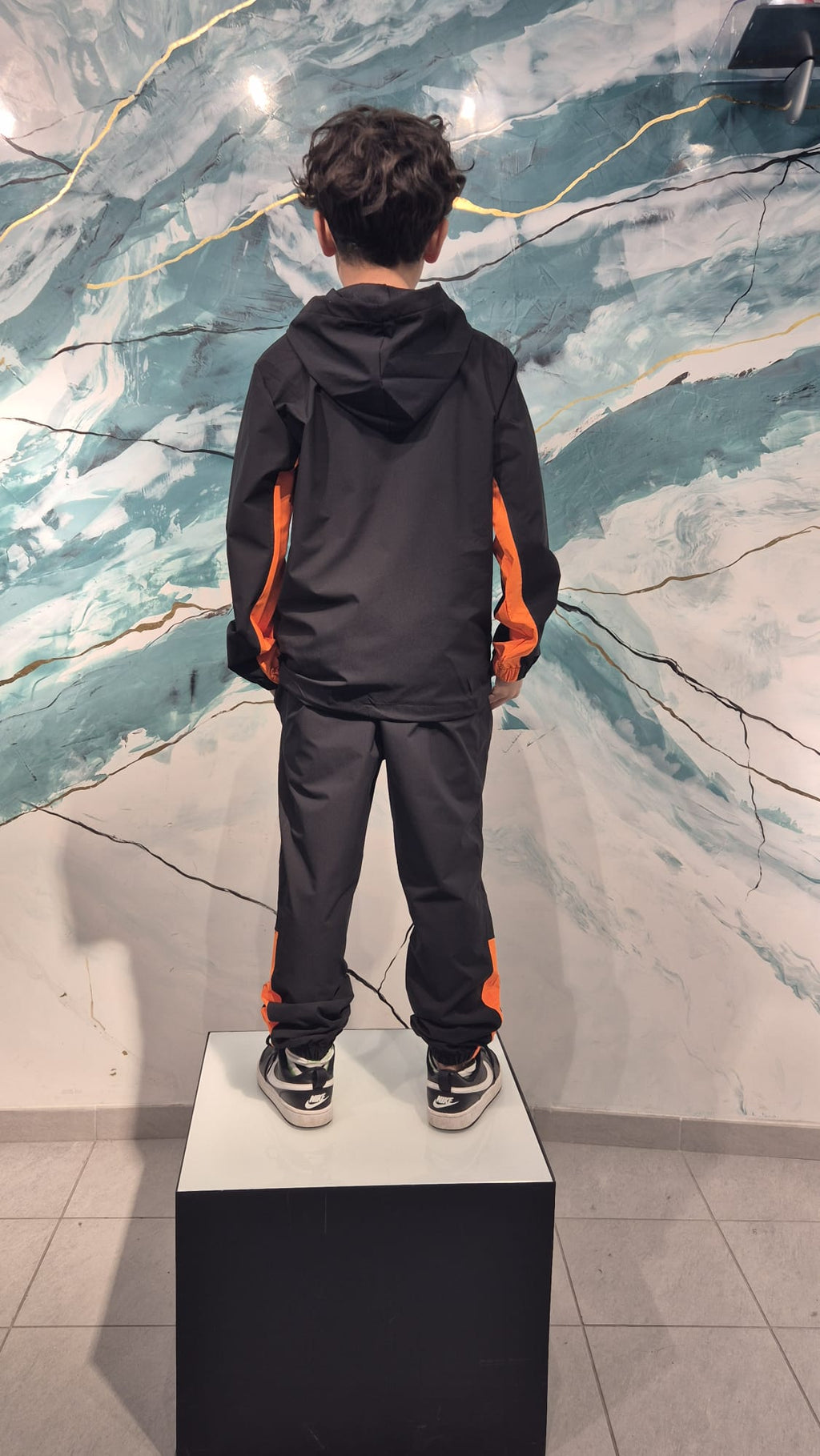 NAB kids line orange et black