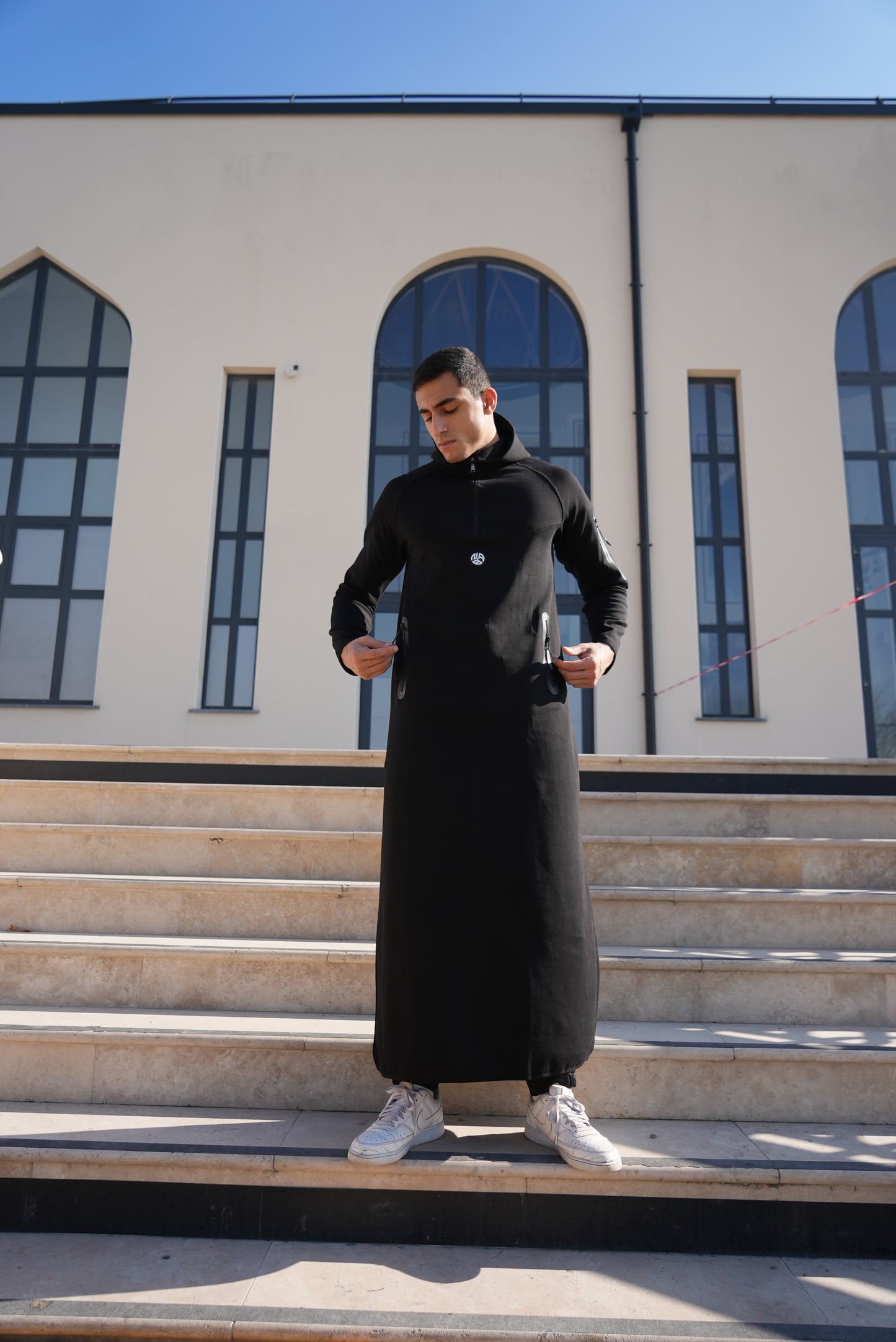 Qamis Sportwear Black